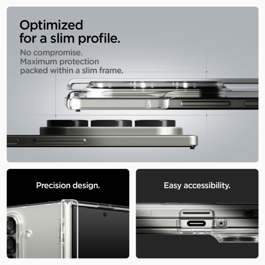 SPIGEN Case for Samsung Galaxy Z Fold 8 Ultra 7 6 5 Ultra Hybrid Pro Magfit Magsafe Anti Shock Clear Cover Thin Casing - Gambar 4