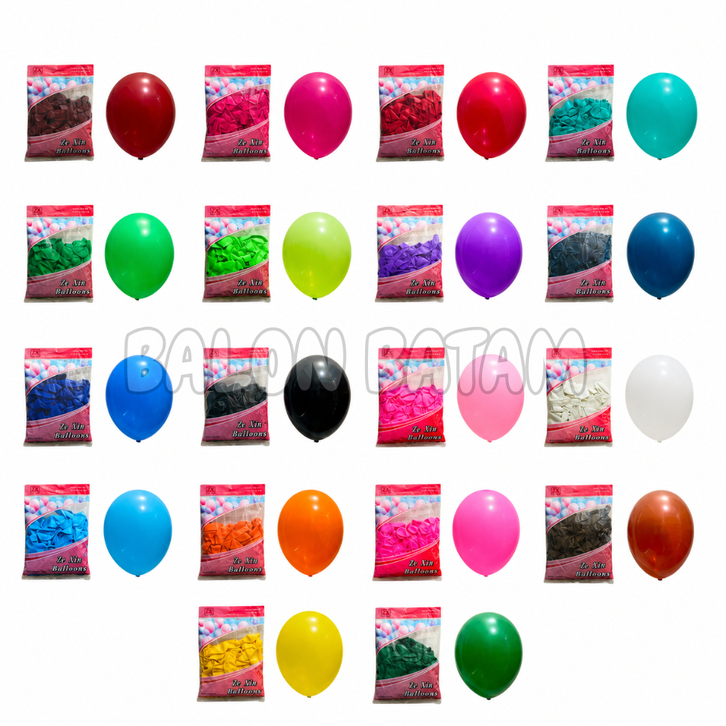 Wholesale 100 pcs Thick Latex Doff Birthday Balloons 12 Inch | Shopee ...