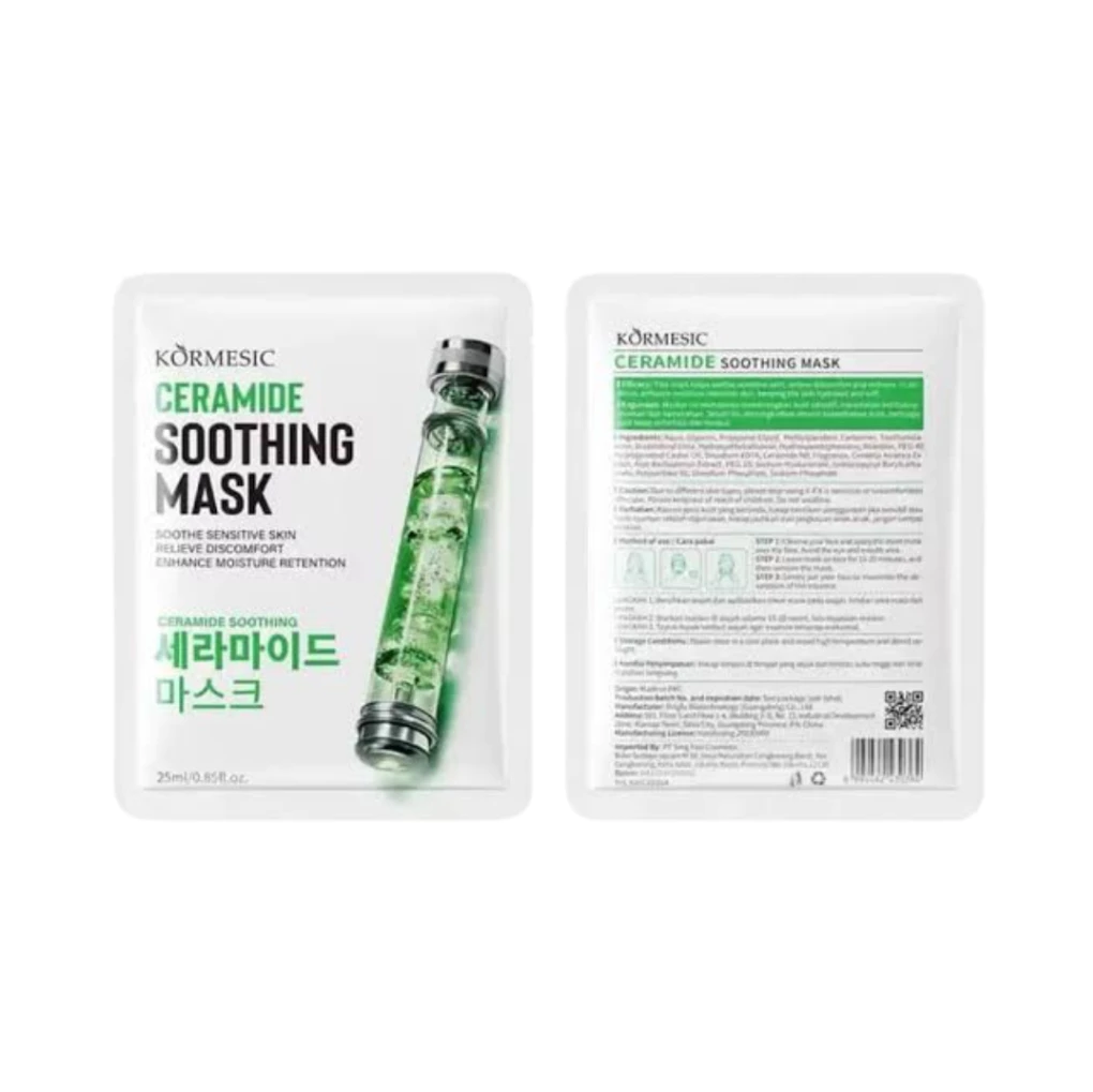 Kormesic Brightening & Repair Sheet Mask Series / Distributor Cream Ori - Gambar 4