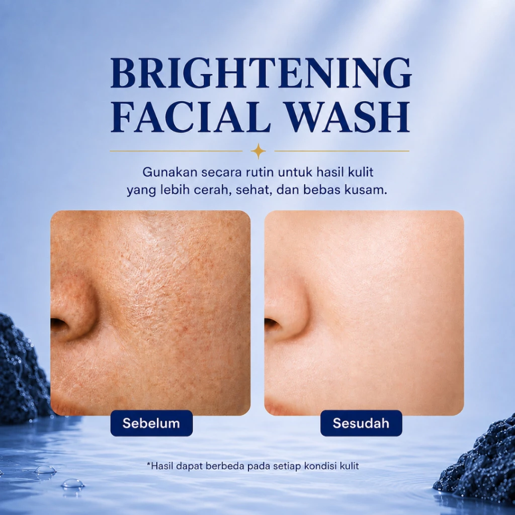 [MAISON MOTIF] Zeros Labs Brightening Facial Wash Men Cleanser Niacinamise Cooling Fresh 100ml - Gambar 4