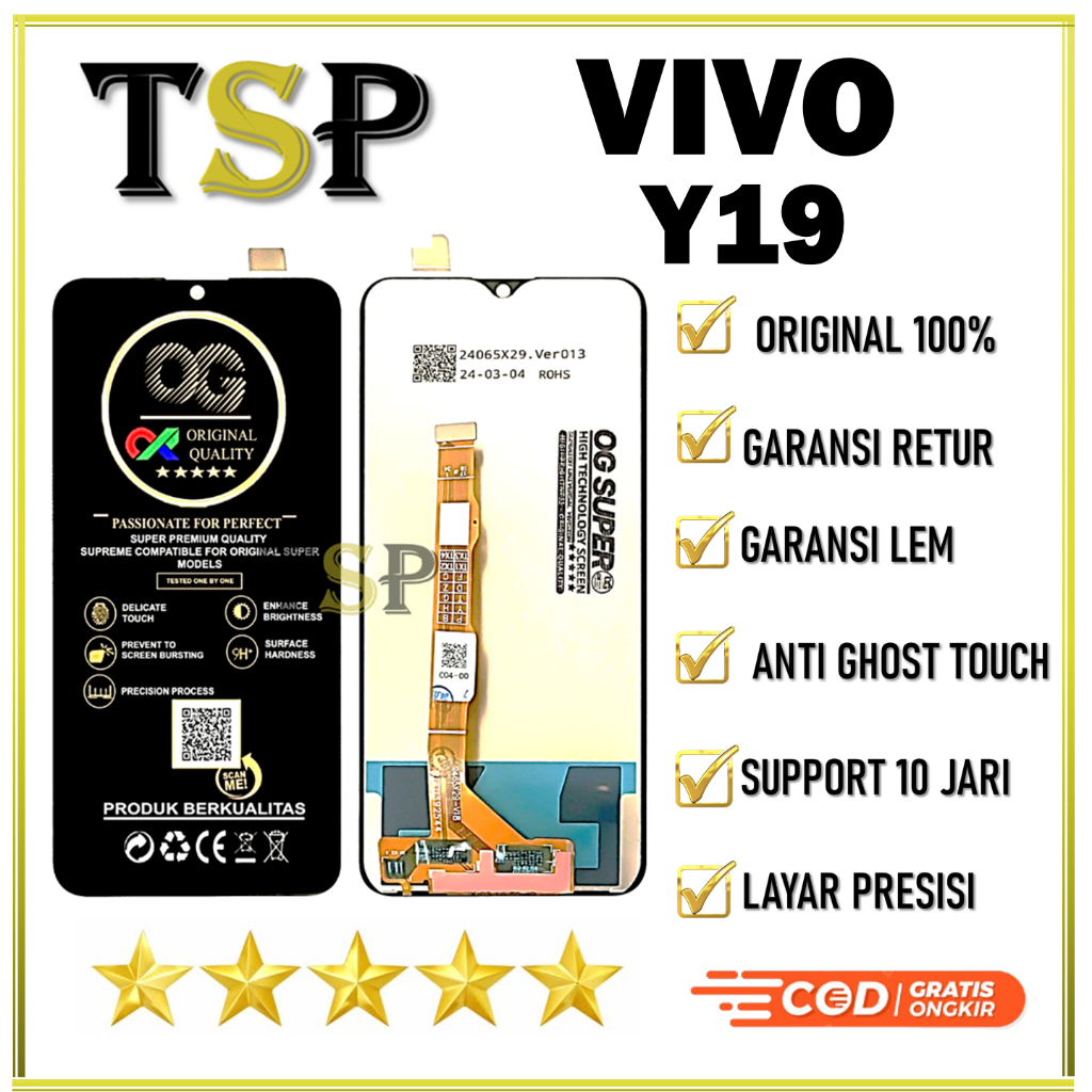 LCD TOUCHSCREEN VIVO Y19 FULLSET
