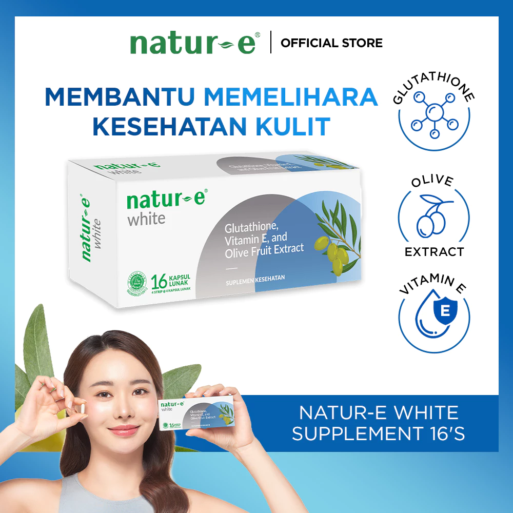 Natur-E Special Bundle White Soft Capsule 16s + Hand Body Serum 180ML + Advanced Intensive Deep Cleanse Facial Wash 50 ml - Gambar 2