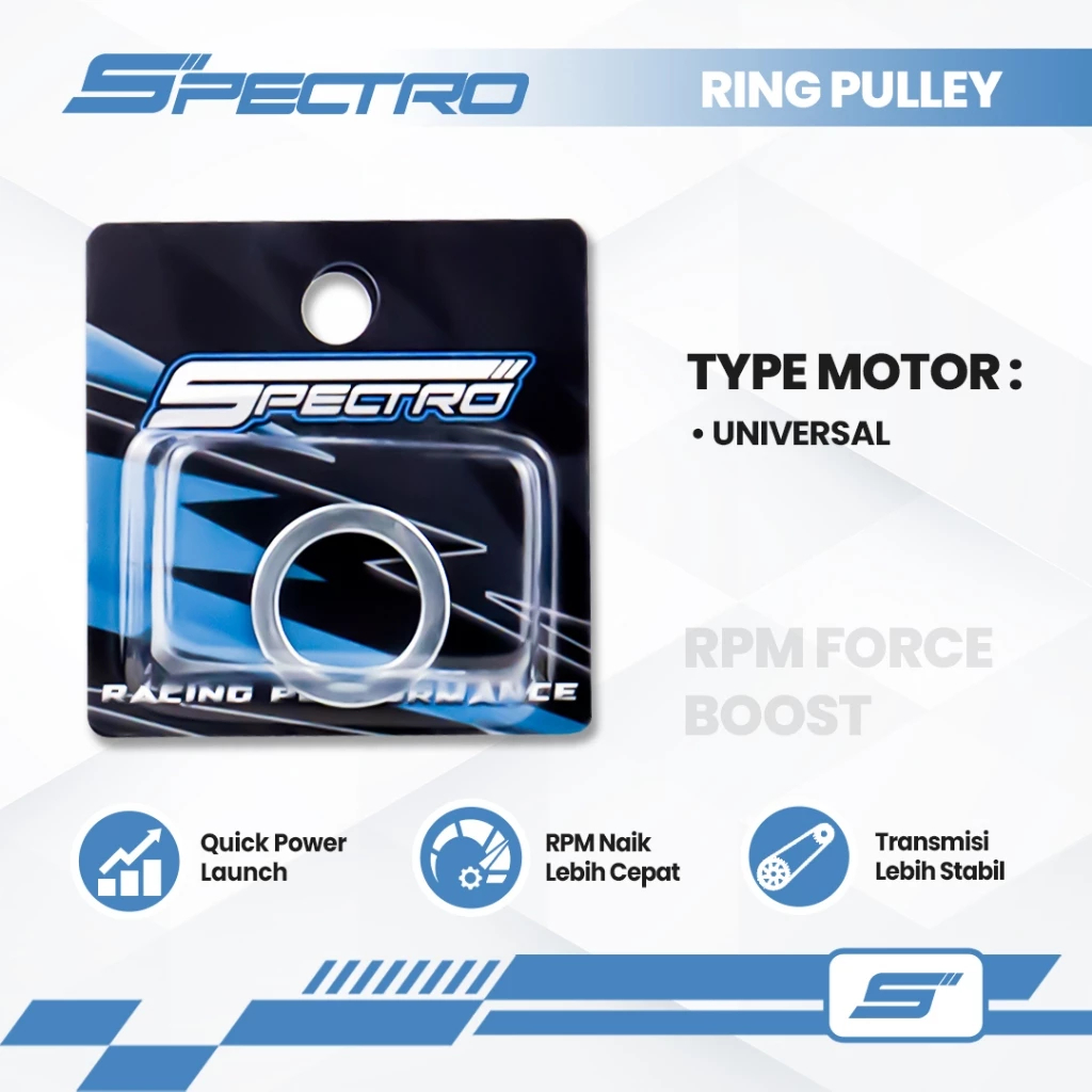 SPECTRO Vario PulleyRing Scoopy Spacy Mio J Nmax Aerox Lexi X-Ride Soul ...