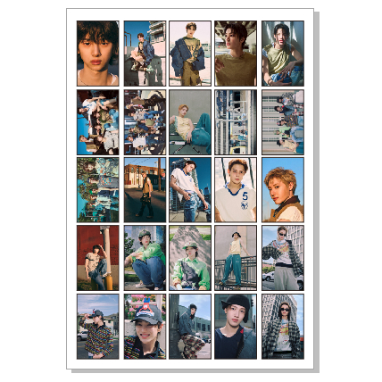 CONTENTS 25 PCS) CORTIS COLOR OUTSIDE THE LINES Martin James