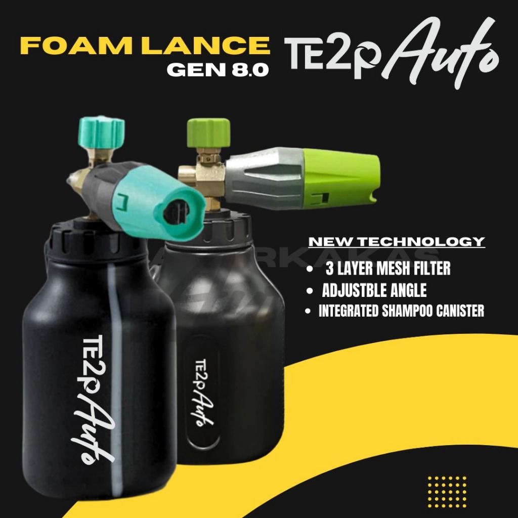 MESIN TE2P AUTO Foamlance 8.0 Cannon Foam Quick Release Adapter 1/ 4
