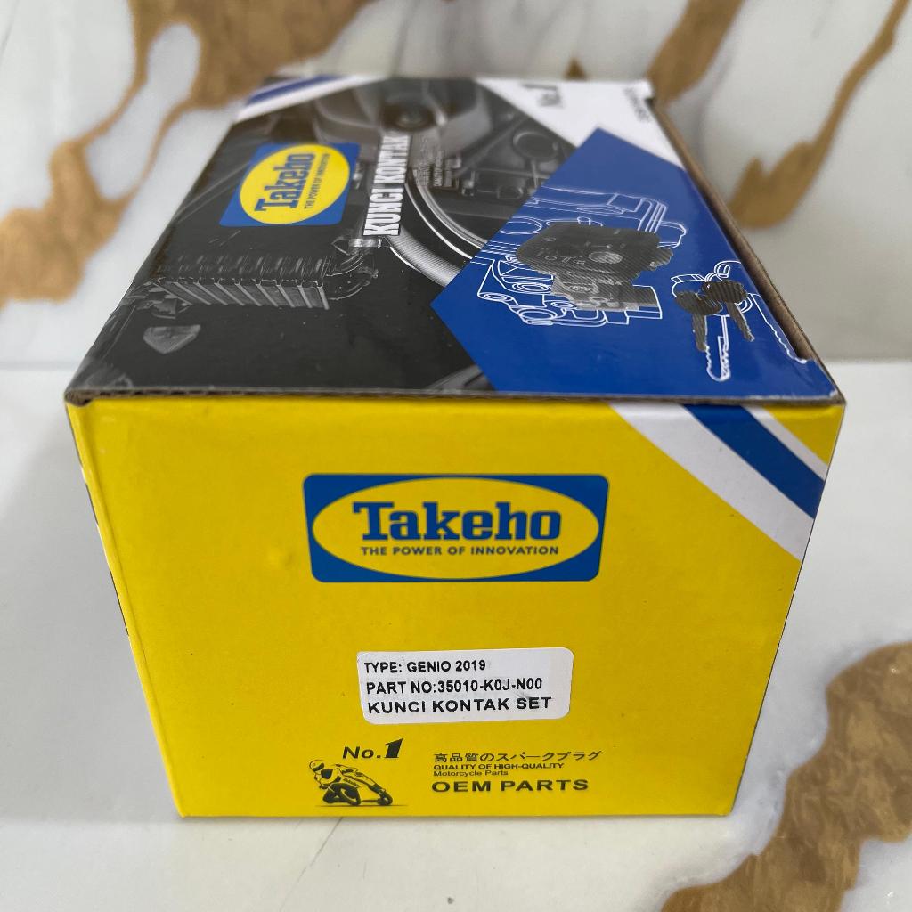TAKEHO GENIO MOTORCYCLE CONTACT KEY 2019 35010-K0J-N00 | Shopee Singapore