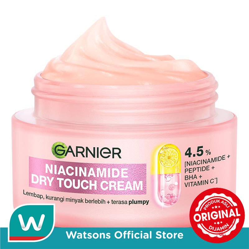 Garnier Niacinamide Dry Touch Cream 30ml - Gambar 3