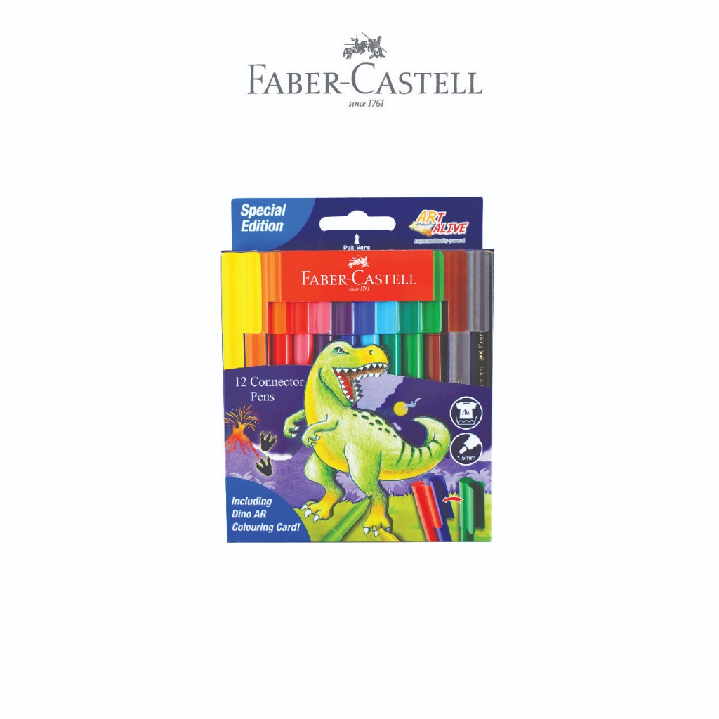 Faber-Castell Special Edition Dino Set - Gambar 4
