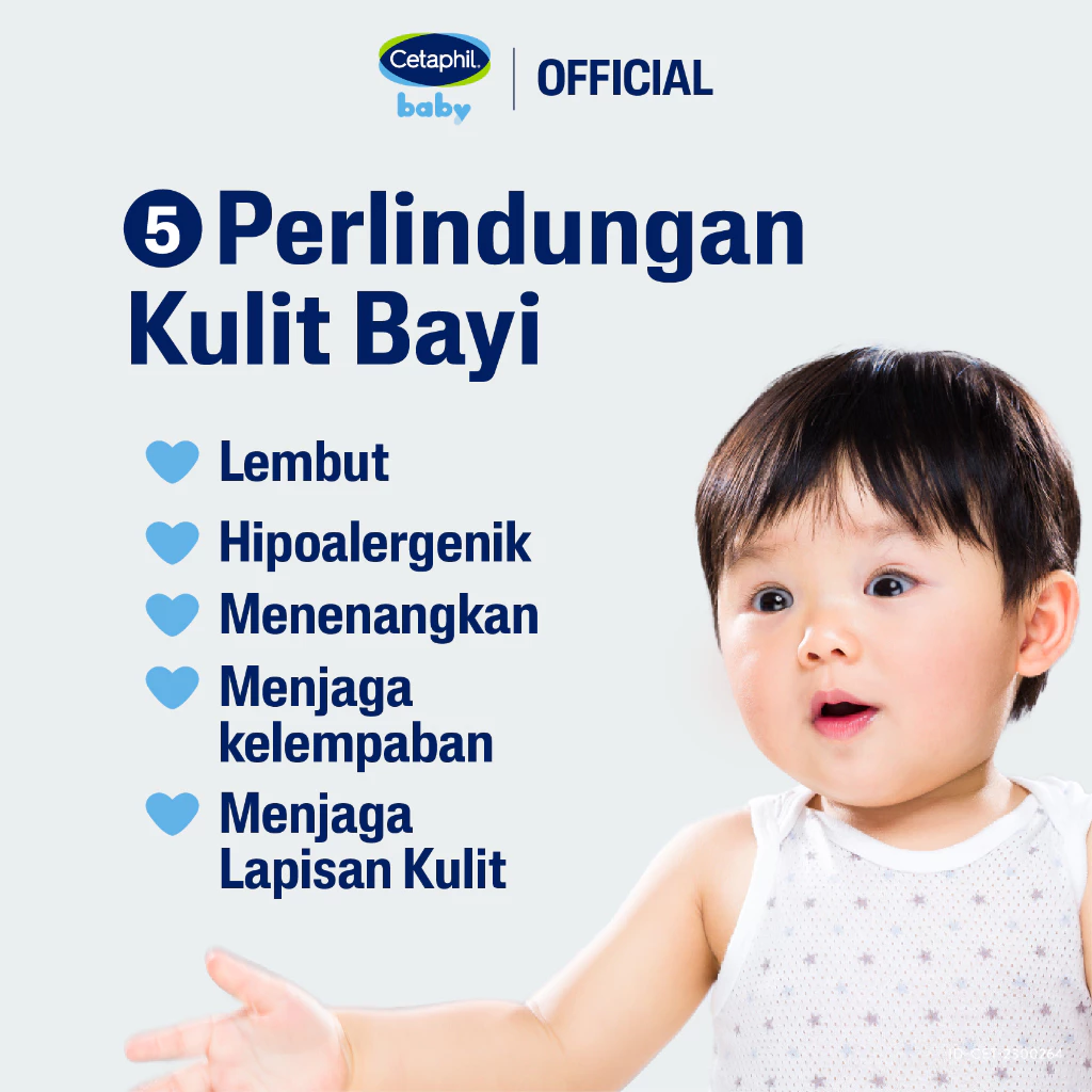 [LIVE ENDUL] Cetaphil Baby Daily Lotion 400ml dengan Sunflower Seed Oil dan Shea Butter untuk Pelembap & Perawatan Kulit Bayi - Gambar 4