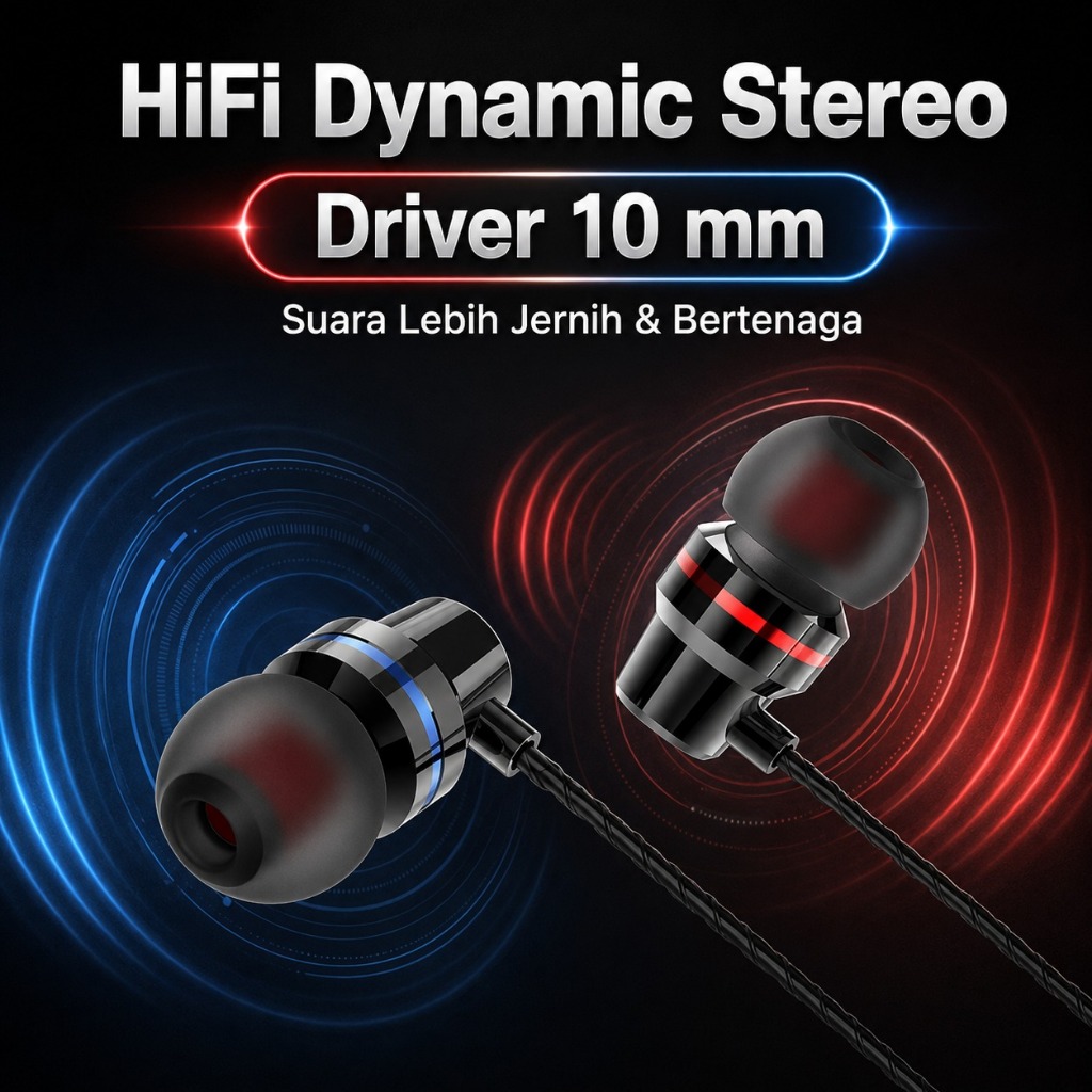 Handsfree / Earphone Roker Onyx RK52K - Gambar 4