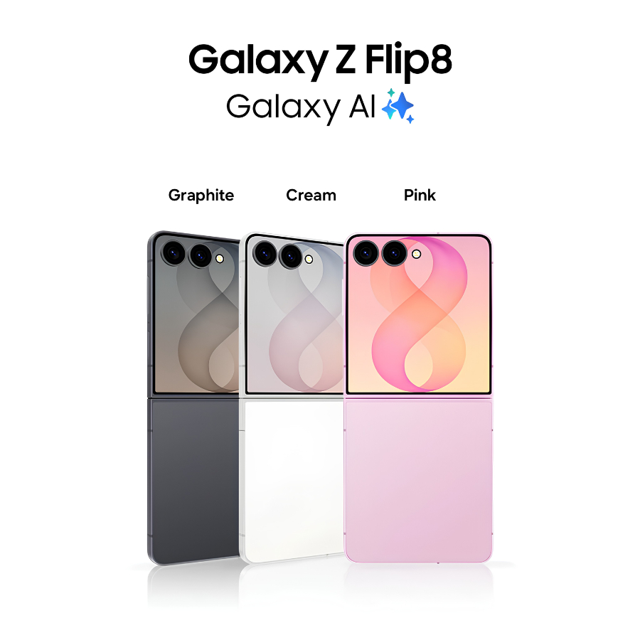 Samsung Galaxy Z Flip 8 5G 12/256GB NFC [ Free Up-Grade 12/512GB & Free Adapter 25w ] Garansi Resmi Indonesia - Gambar 2