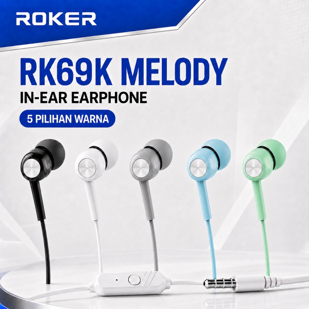 Handsfree / Earphone / Headset Roker Melody rk69k