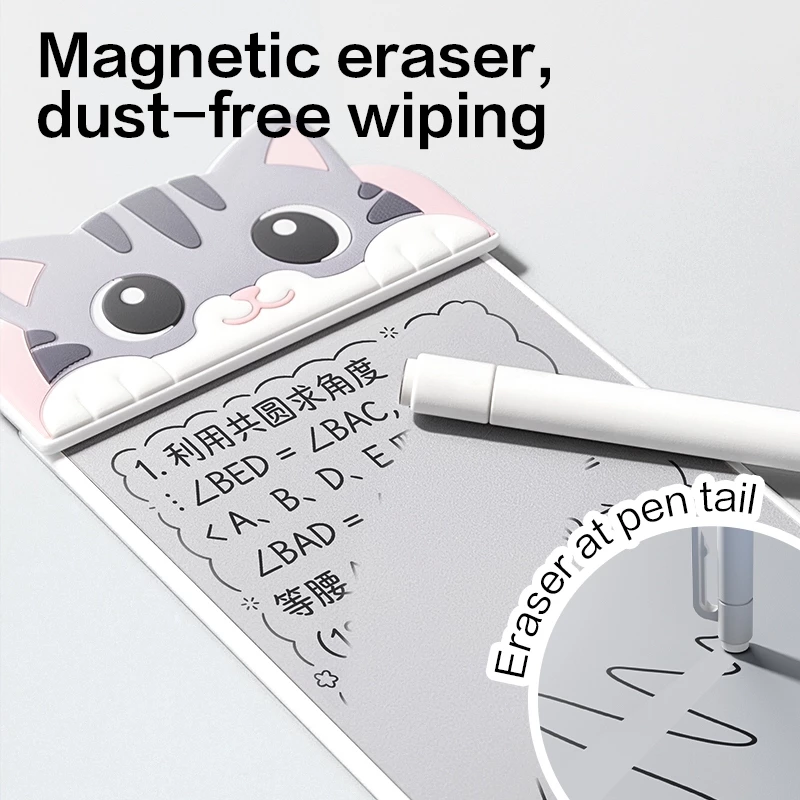 Deli Papan Tablet Tulis Anak / Inkless Writing Whiteboard Design Lucu 7.5 Inch MQ166 MQ167 - Gambar 3
