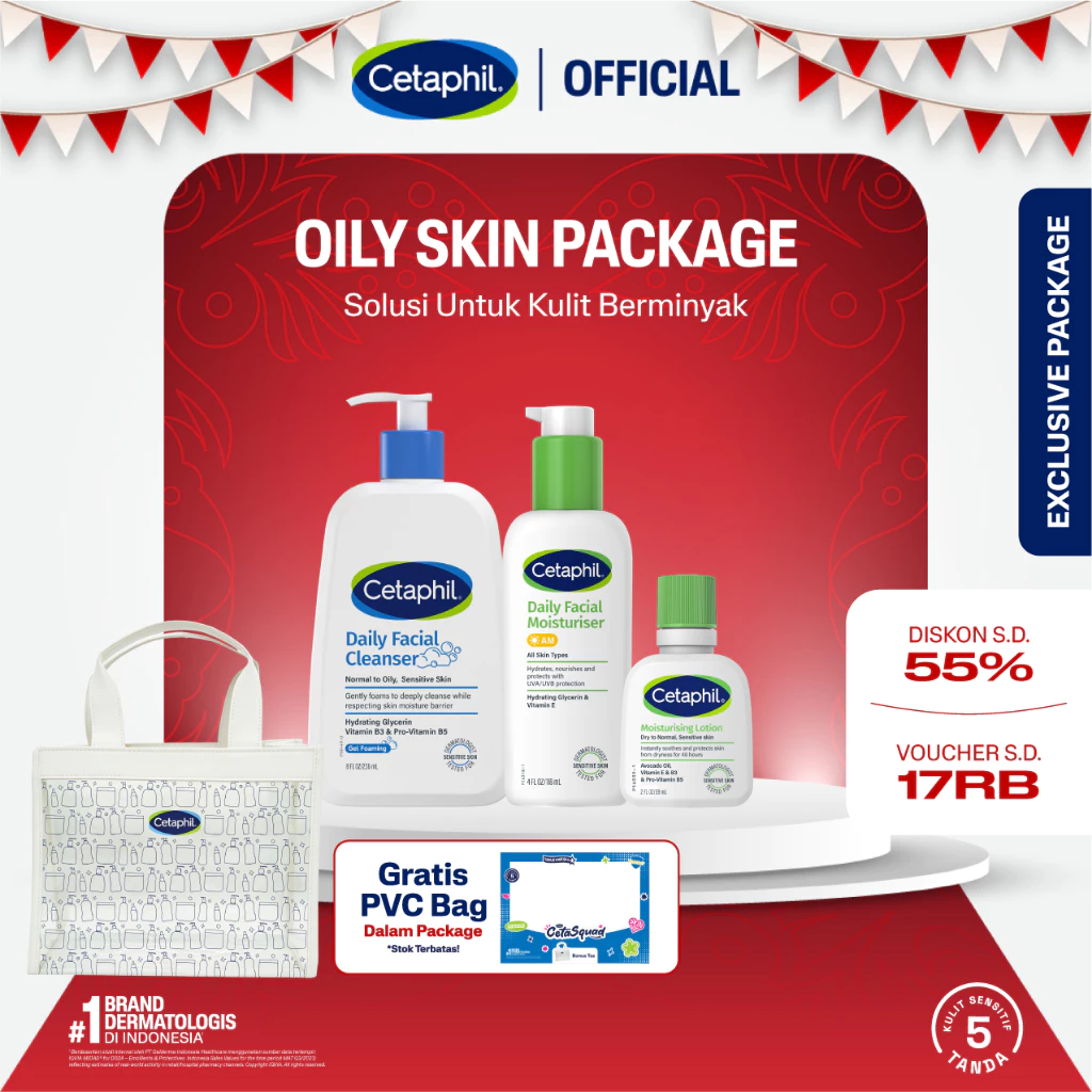 [CETASQUAD] Cetaphil for Oily Skin Package - Gambar 2