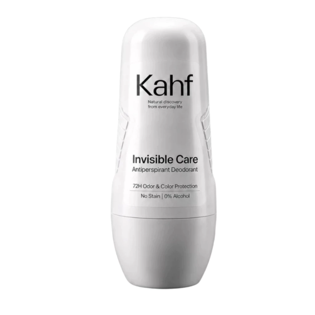 Kahf Invisible Care Antiperspirant Deodorant Roll On 45 ml / Distributor Cream Ori - Gambar 3