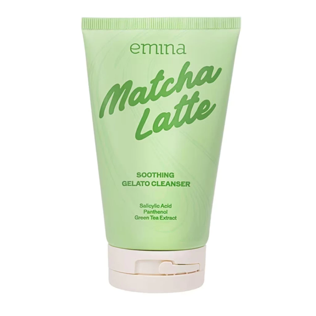 [ PAKET ISI 3 PCS ] EMINA Gelato Cleanser Matcha + Moist Water Calming + Sunscreen Water Uv Gel 25ML / Distributor Cream Ori - Gambar 4