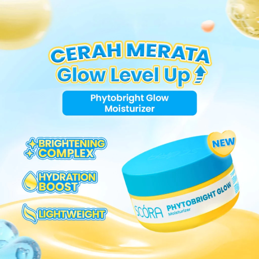 SCORA Phytobright Glow Moisturizer 40 Ml / Distributor Cream Ori - Gambar 4