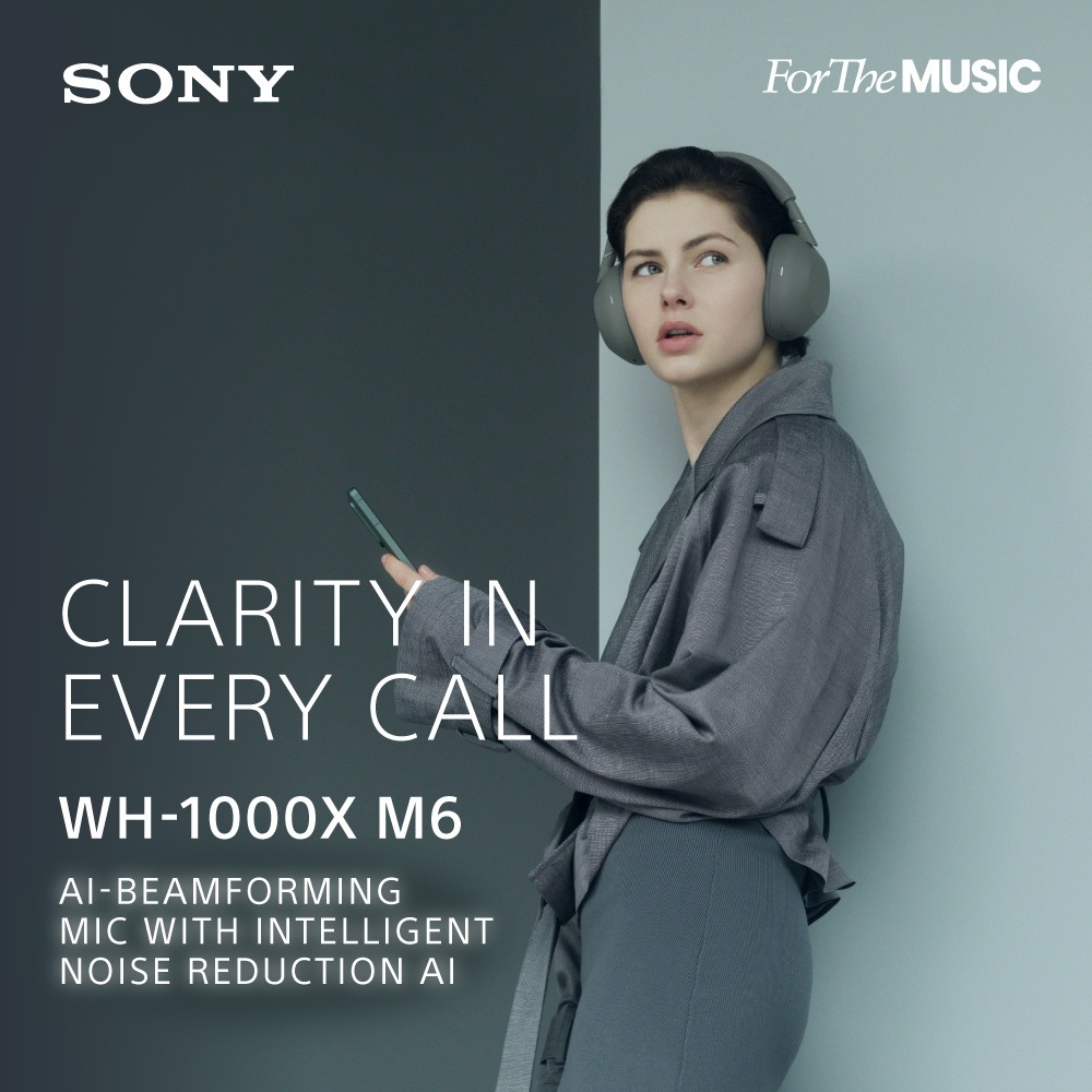 SONY WH-1000XM6 Noise Cancelling Headphones/ 1000XM6 - Gambar 3