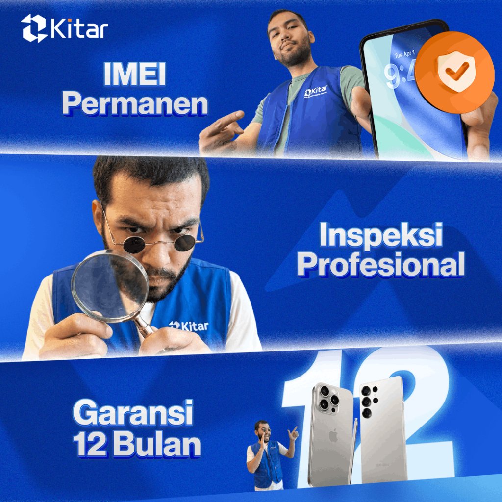Samsung A14 Second Resmi ex SEIN Beacukai IMEI Permanen 100% Original FULLSET 128GB - Gambar 3