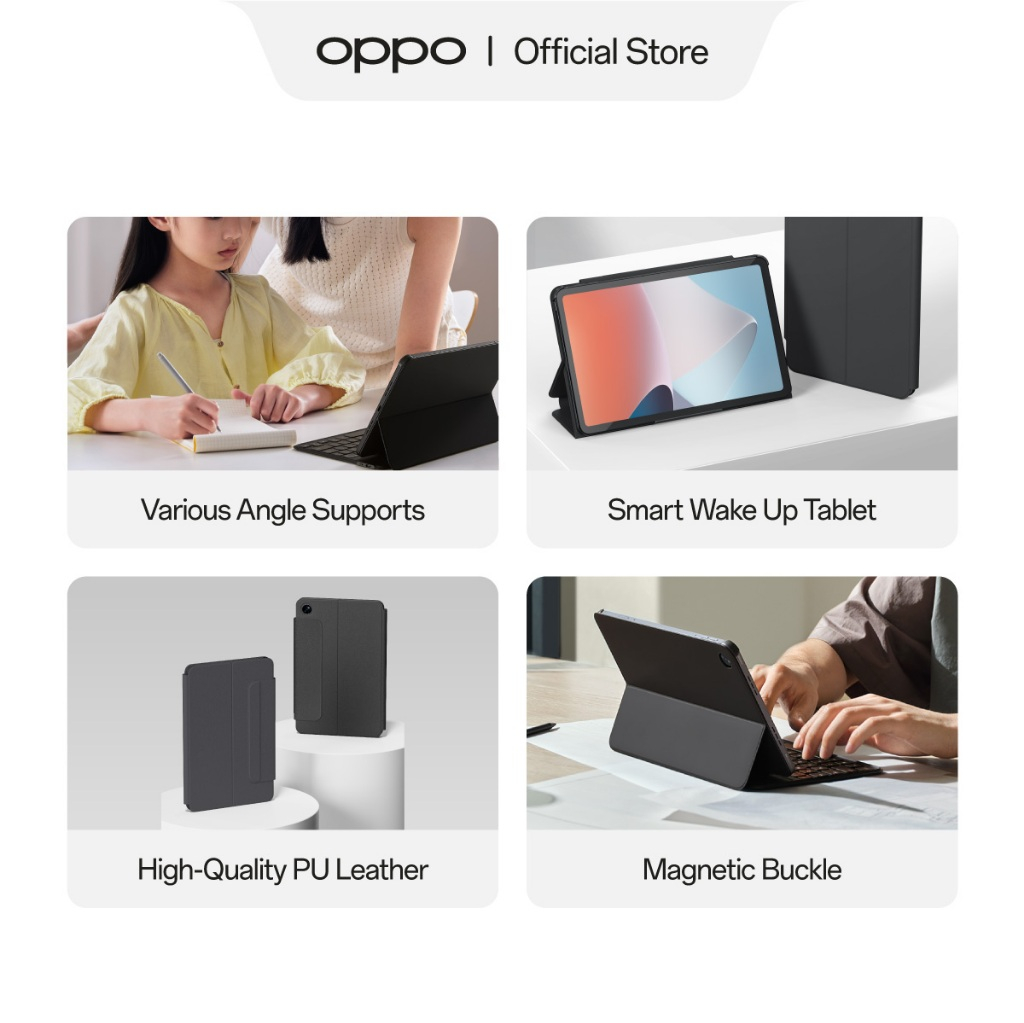 OPPO Pad Air Smart Cover RPC30 Grey ID - Gambar 2