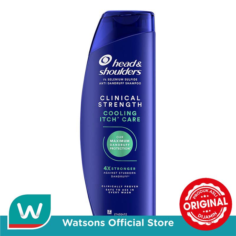 Head & Shoulders Clinical Strength Shampoo Cooling Itch Care 400ml - Gambar 2