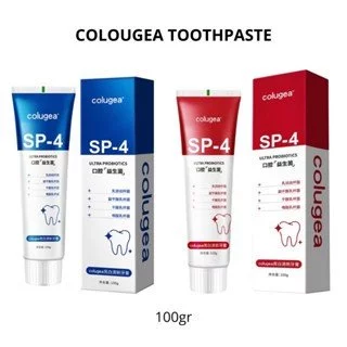 GROSIR 12 Pcs Colugea SP4 Whitening Toothpaste Pasta Gigi 100ml Probiotik Pembersih Plak 77024 - Gambar 4
