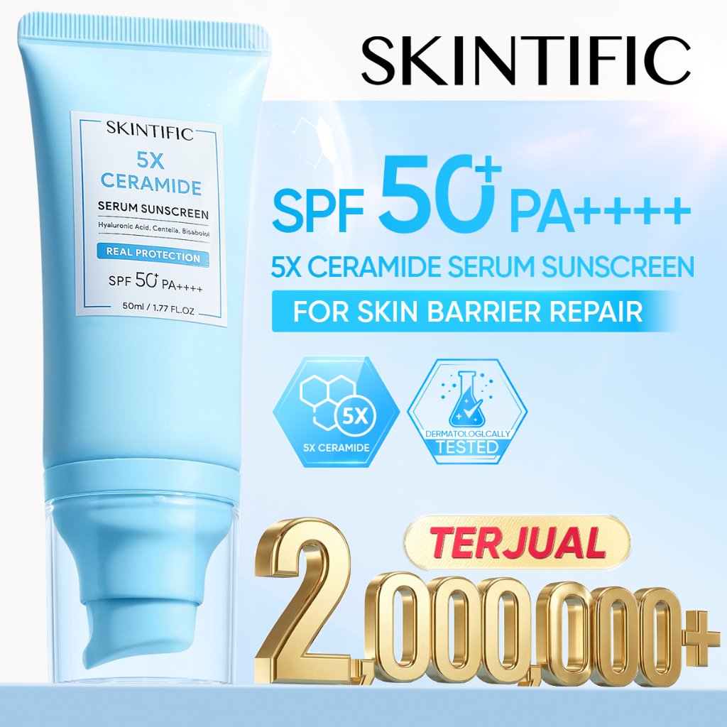 Skintific 5X Ceramide Serum SPF 50+ Oil-Free