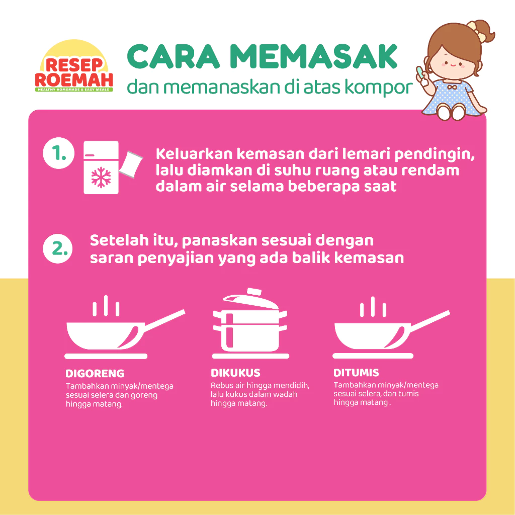 Resep Roemah / Lauk Kukus dan Dimsum / Bekal Sekolah Anak / Cemilan Sehat Frozen Anak MPASI / Toddler and Kids Healthy Frozen Food / No MSG & No Pengawet - Gambar 3
