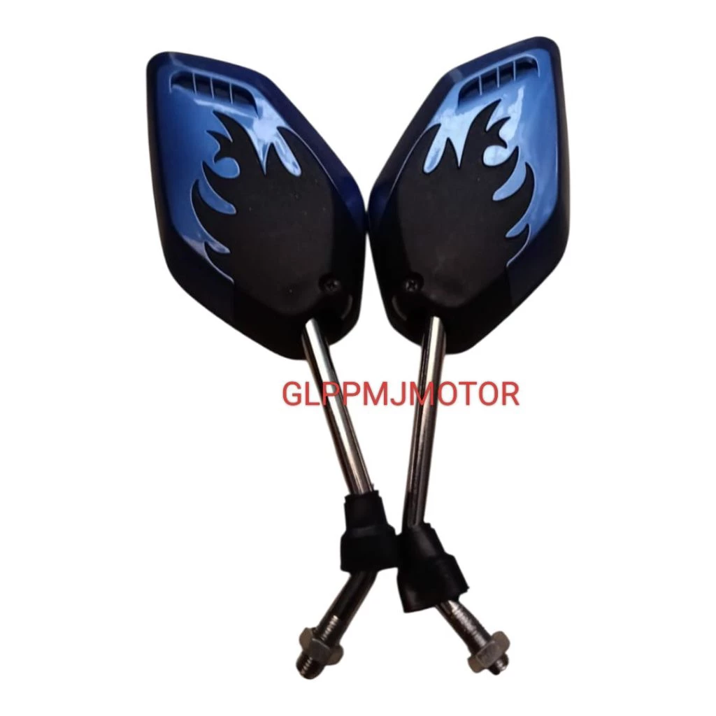 Spion Variasi Model Api Universal Beat Vario Blade Revo Karisma Supra Verza Smash Shogun Sp Jupiter Z Mx Mio NMAX Aerox PCX New Dll - Gambar 2