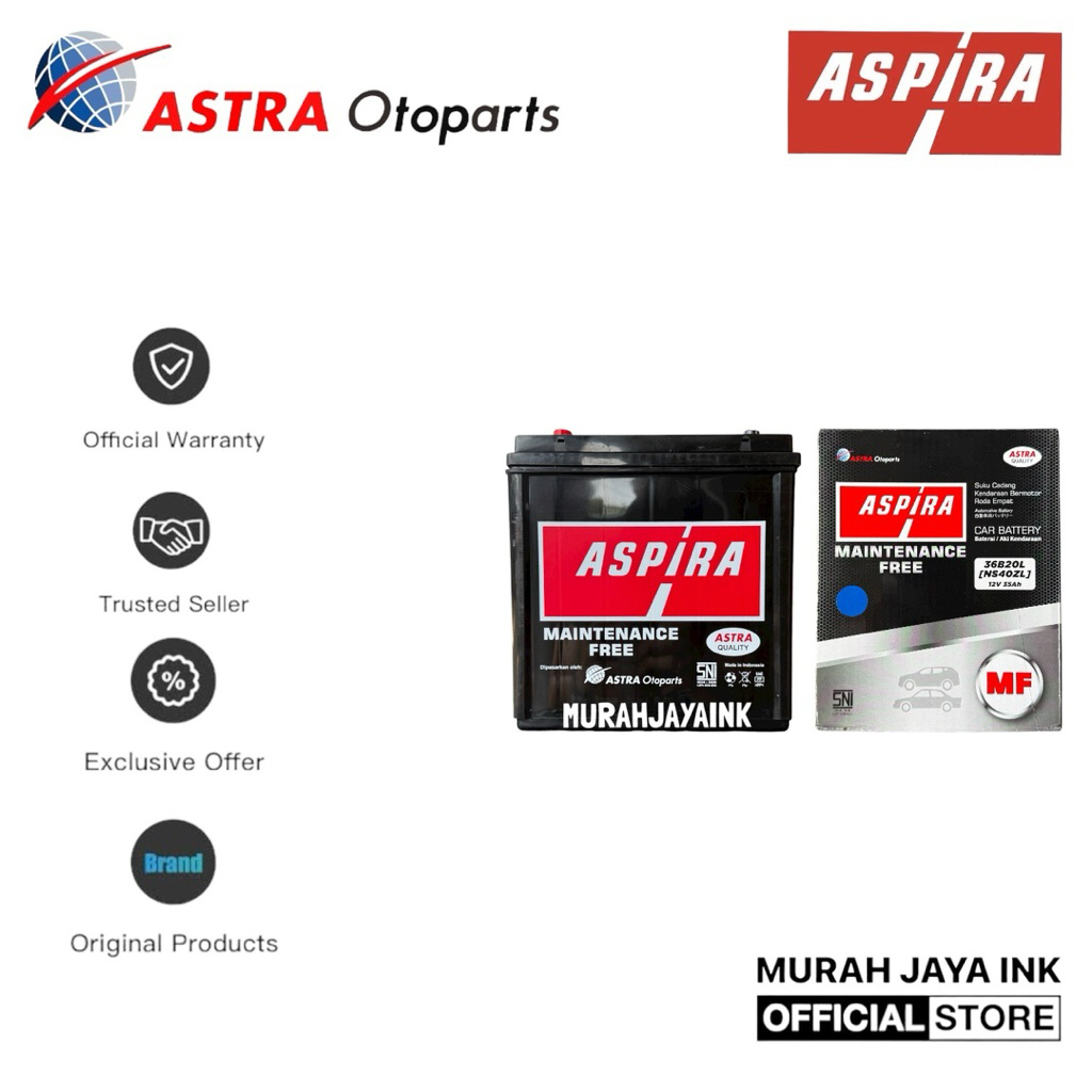 Car Battery ASPIRA Dry Battery/ SUZUKI ERTIGA IGNIS KARIMUN BALENO MF ...