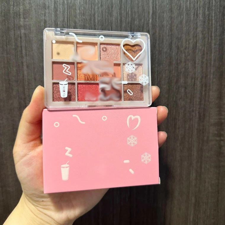 GROSIR 12 Pcs Eyeshadow Palette 12 Warna Matte Shimmer High Pigment Waterproof Tahan Lama 243 - Gambar 2
