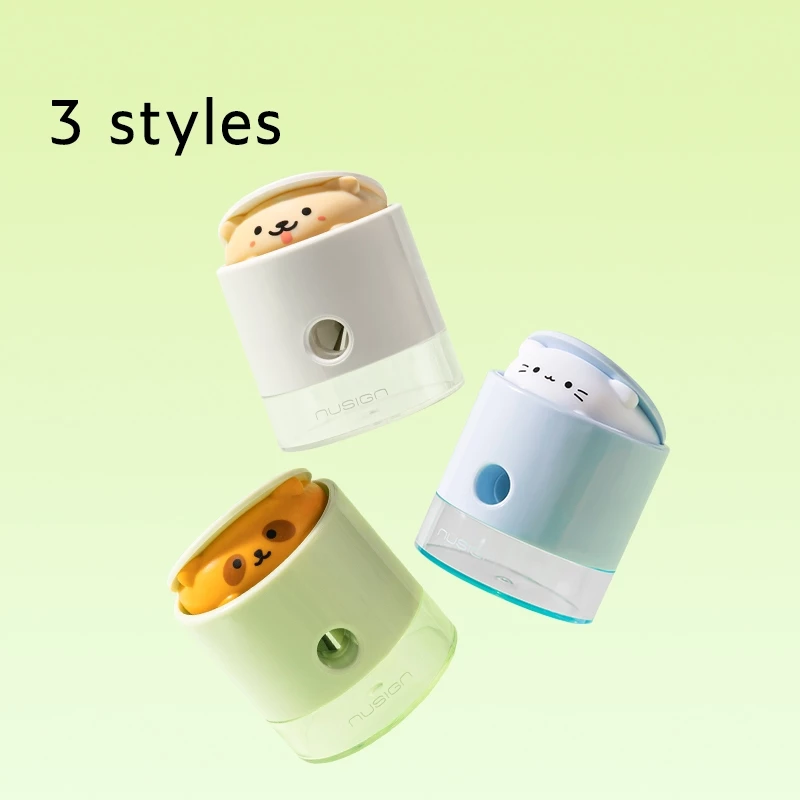 Nusign Bouncy Pet Pencil Sharpener / Rautan Animal Pop Up ENS073 - Gambar 2