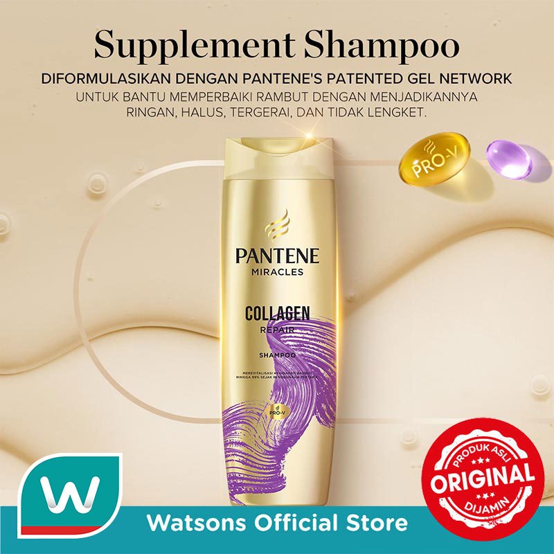 Pantene Miracles Shampo Collagen Repair 270ml - Gambar 3