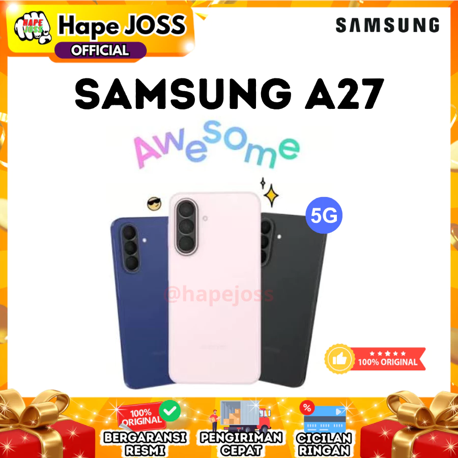 Samsung Galaxy A27 5G 6/128GB NFC Garansi Resmi Indonesia
