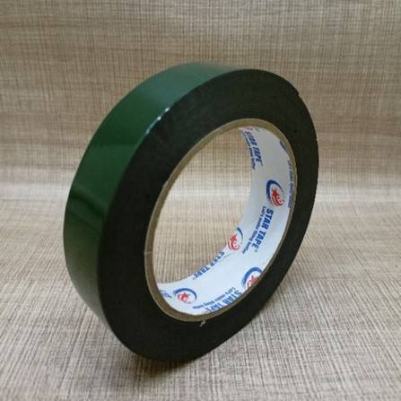 12 MM / EVA FOAM LAKBAN SEVEN STAR TAPE BUSA HIJAU PANJANG 5 METER - Gambar 3