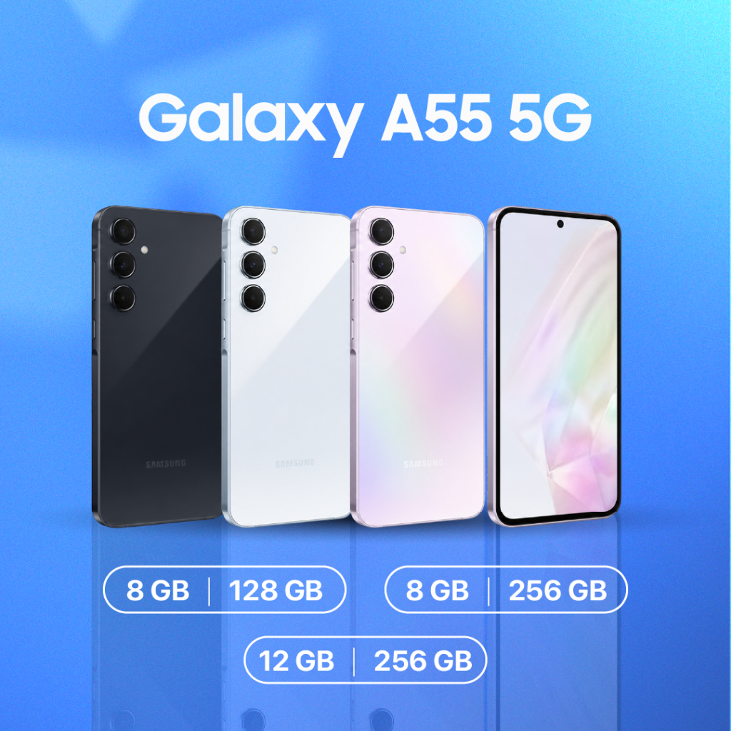 Samsung A55 5G Second Resmi ex SEIN BC Beacukai IMEI Permanen 100% Original FULLSET 8 128GB 8 256GB 12 256GB - Gambar 2