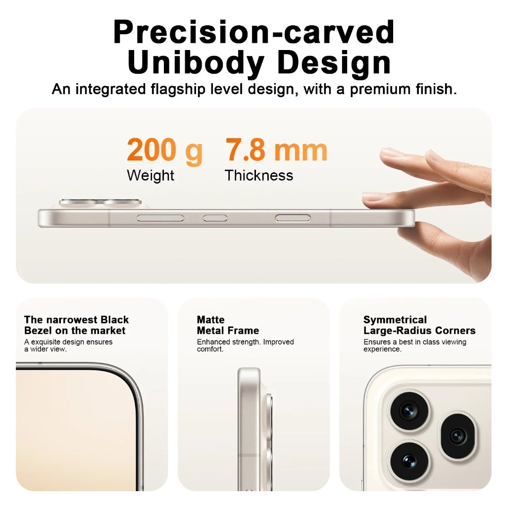 Honor 600 Pro Global Version 5G 6,57''AMOLED 120HZ Snapdragon 8 Elite 7000mAh 80W 200MP - Gambar 2