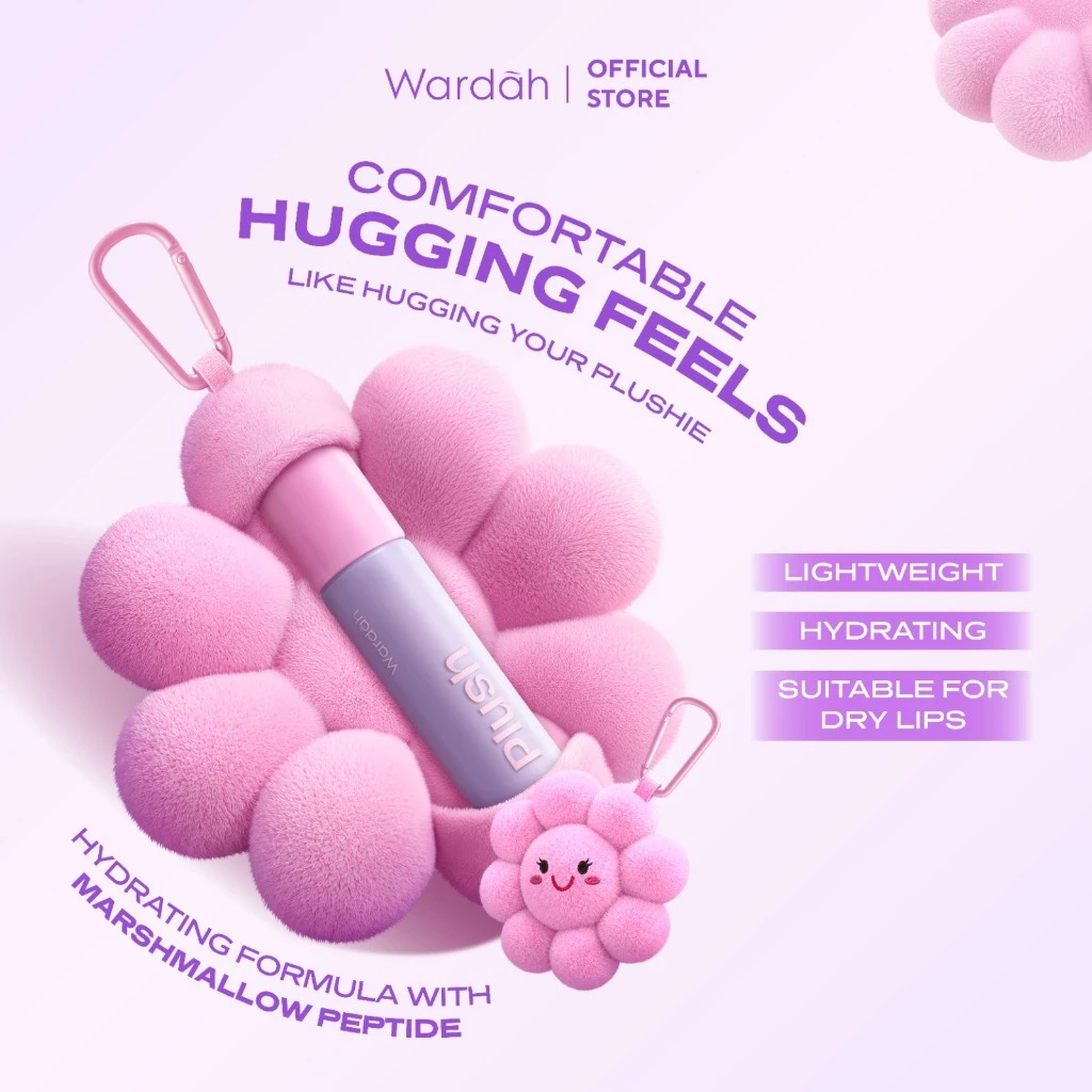 NEW! WARDAH Blur-Ink Lip Plush Lip Tint Matte - Korean Makeup Healthy Matte Finish - Velvet Lip - 8H Longlasting - High Coverage - Non-drying Lipstick Lip gloss Lipstik Liptin Lip Cream Lipcream Lip Stain - Vegan - Cruelty Free - Makeup - Gambar 4