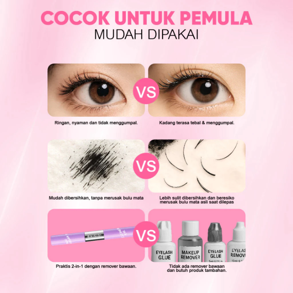 BAISISI 2in1 Lash Glue Bond and Remover Bulu mata Eyelash Extension / Distributor Cream Ori - Gambar 2