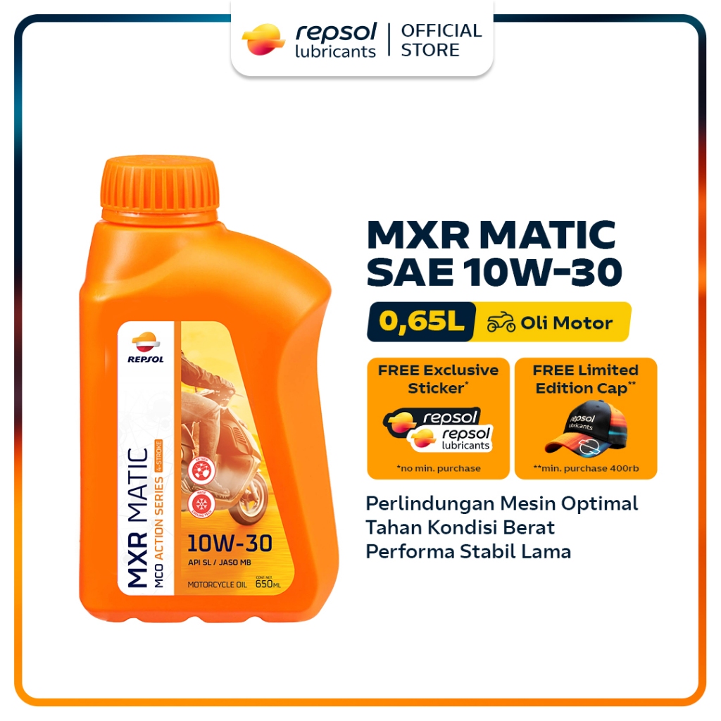 OLI MOTOR REPSOL MXR MATIC SAE 10W-30