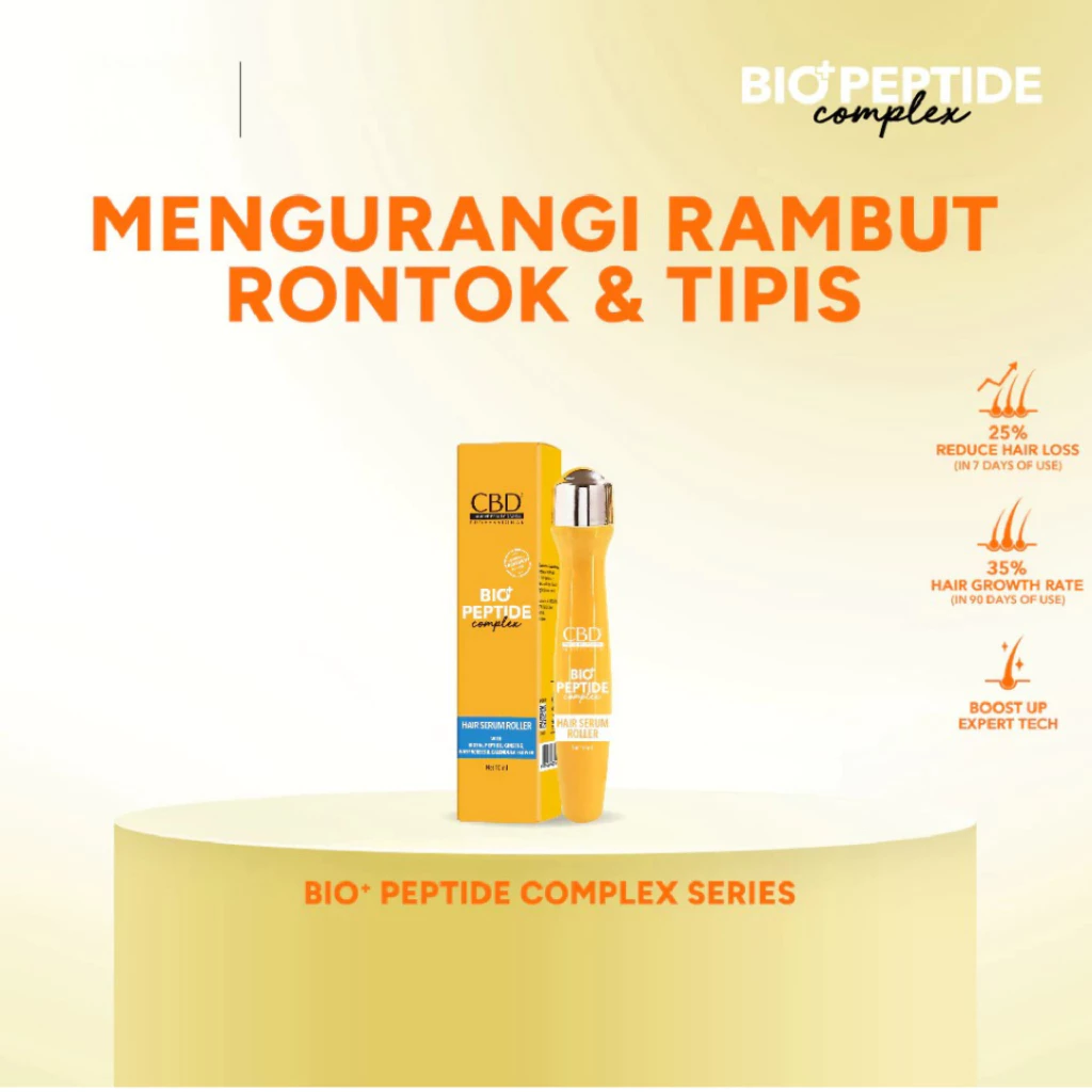 CBD Hair Serum Roller All Series Prawatan Untuk Rambut Anti Rontok / Distributor Cream Ori - Gambar 2