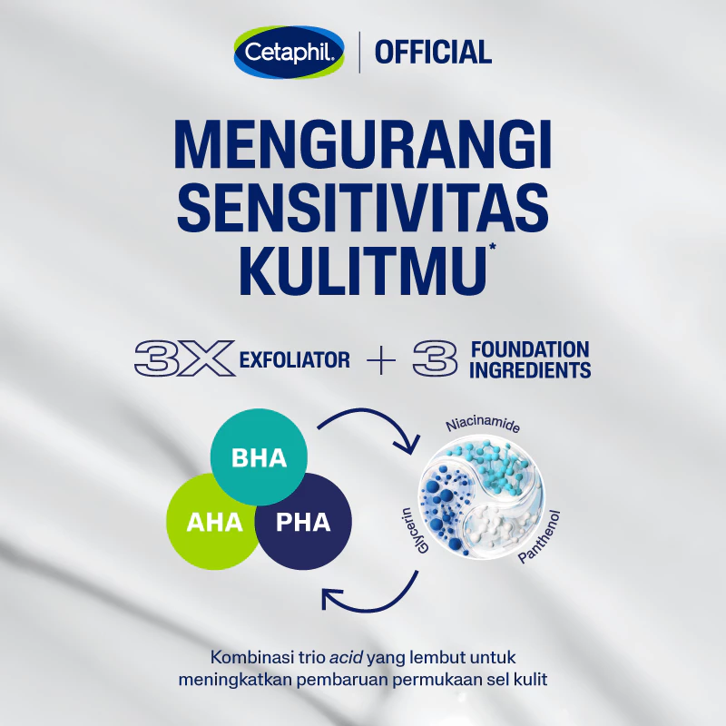 [HANYA DI LIVE] Cetaphil Gentle Exfoliating Salicylic Acid Cleanser 236ml - Gambar 2