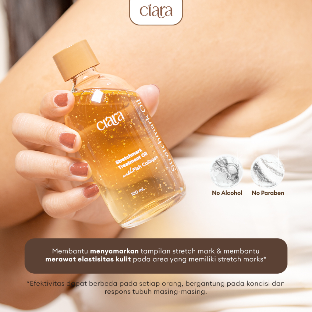 Ciara Stretchmarks Treatment Oil bpom minyak stretchmarks krim stretchmarks rosemary oil stretchmarks oil serum stretchmarks repair stretchmarks treatment stretchmarks - Gambar 2
