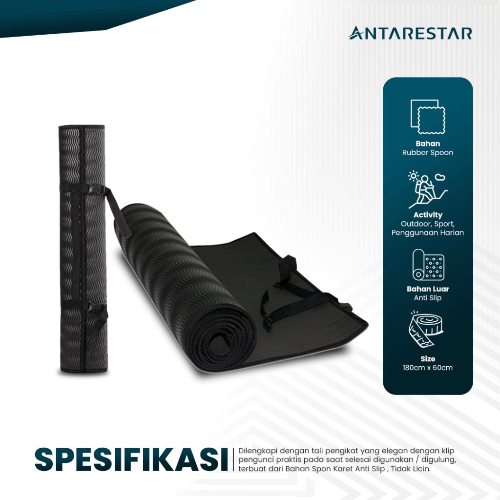 Antarestar Matras Yoga Anti Slip Outdoor Camping