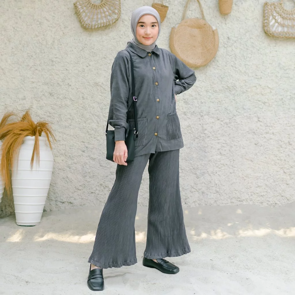 Lozy Hijab - Clearance Sale Outfit Serba 99K (Kemeja, Blouse, Pants) - Gambar 3