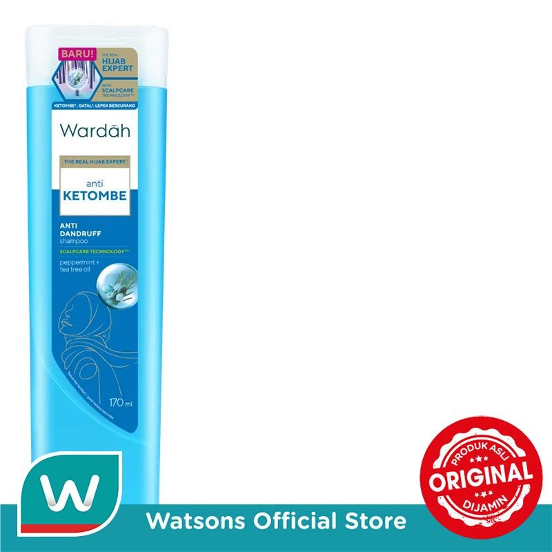 Wardah Anti Dandruff Shampoo 170 ml - Mengandung ScentLock Fragrance - Wangi Tahan Lama - Personal Care - Gambar 2