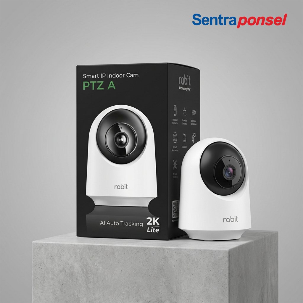 Rabit Indoor Camera PTZ A 2K Lite 2K / CCTV WiFi Pan Tilt / Kamera Pengawas Rumah - Gambar 3