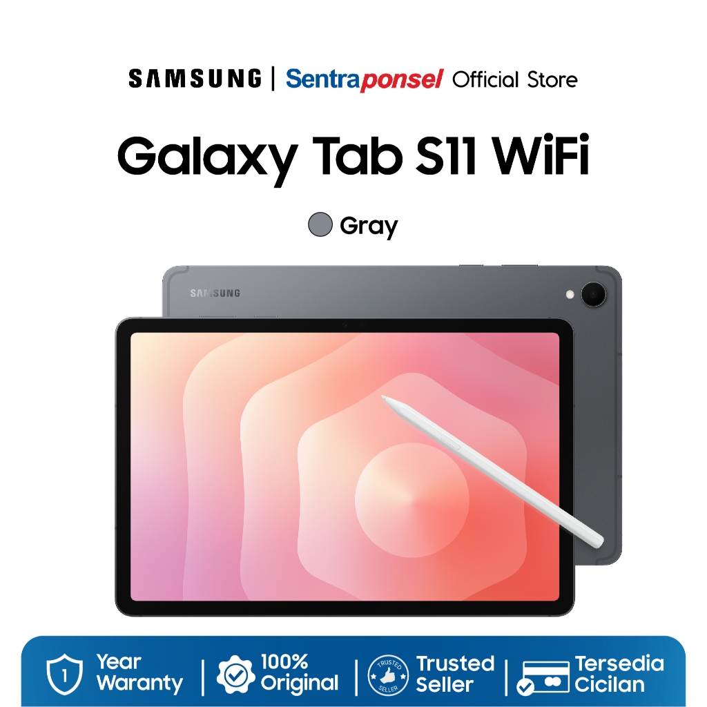 Samsung Galaxy Tab S11 WIFI 12GB/256GB - Gray / AI Tablet / Tab Android / Baterai Tahan Lama / Samsung DeX - Garansi Resmi - Gambar 3