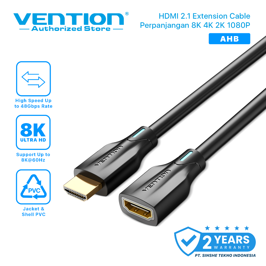 Vention Kabel Extension HDMI 2.1 8K 4K 1080p