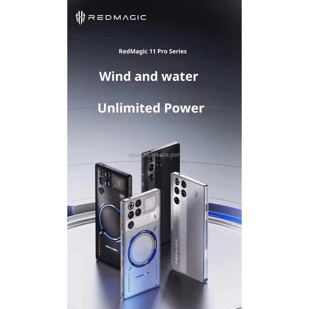 RedMagic 11 Pro Plus 5G 6,85''AMOLED 144HZ Snapdragon 8 Elite Gen 5 Ultra 7500mAh 120W - Gambar 2